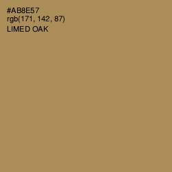 #AB8E57 - Limed Oak Color Image